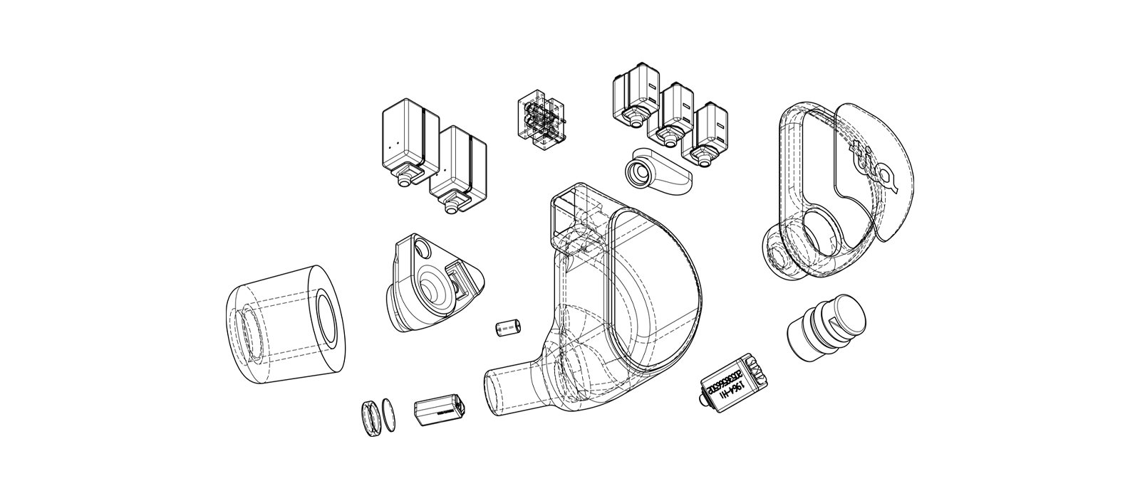 Diagram of 64 Audio U12t In Ear Monitors